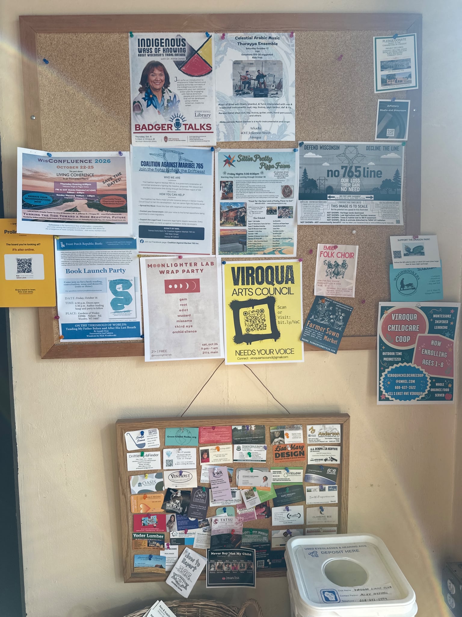 Proline Printing bulletin board