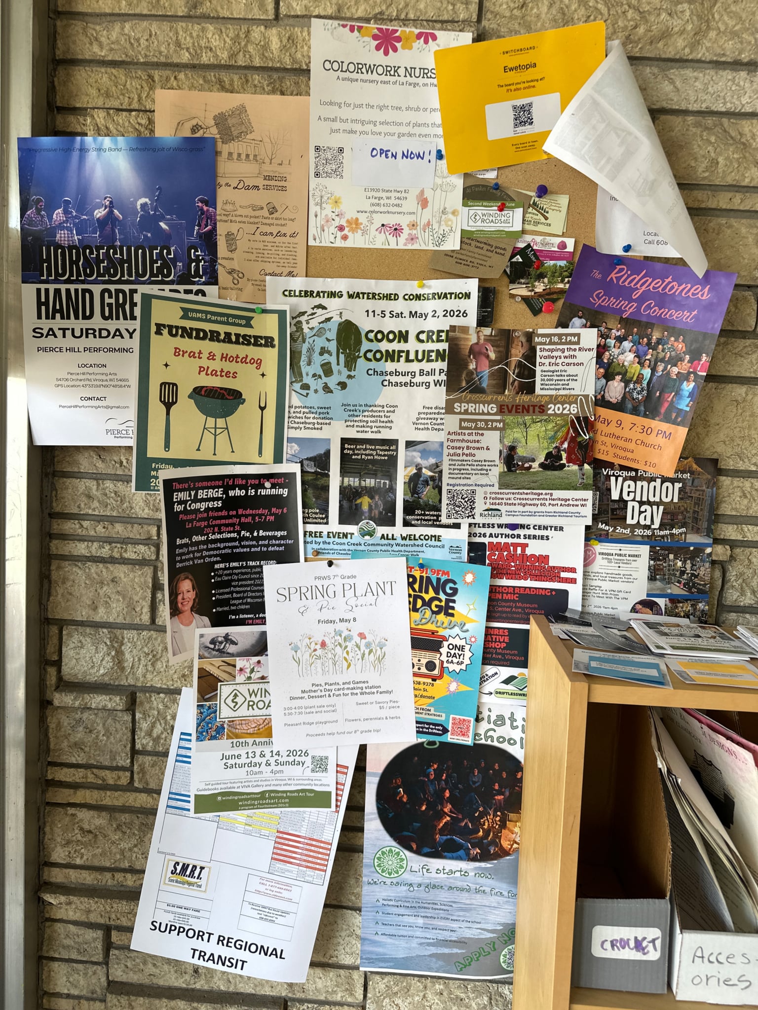 Ewetopia bulletin board